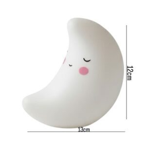Moon-Shaped LED night light for children's
