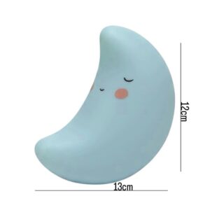 Moon-Shaped LED night light for children's