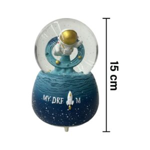 Astronaut Snow Globe (music and lights)