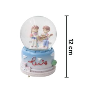 Couple Romantic Snow Globe (music and lights)