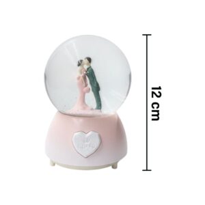 Couple Snow Globe (music and lights)