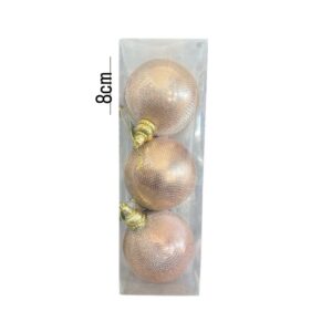 Christmas Ball Set Of 3 Pieces
