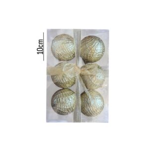 Christmas Ball Set Of 6 Pieces