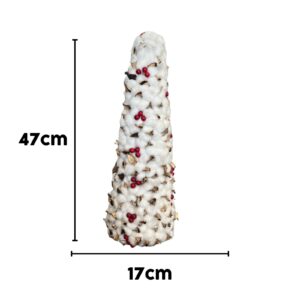 Cotton Boll Christmas Tree