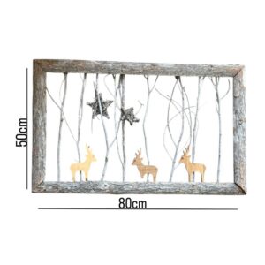 Christmas Rustic Framed Wall Decor