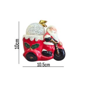 Christmas Decoration Featuring Santa Claus