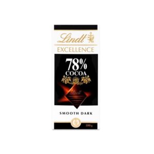 Lindt EXCELLENCE 78% Cocoa Smooth Dark chocolate 100G