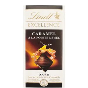 Lindt EXCELLENCE Caramel À La Pointe De Sel Dark Chocolate 100G
