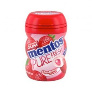 Mini Mentos Chewing Gum Pure Fresh Strawberry 10 pcs 17.5g