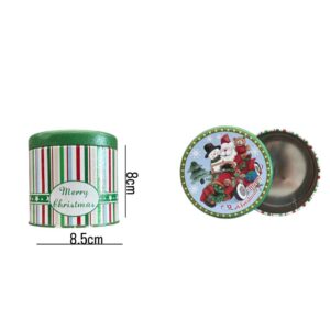 Christmas-Themed Metal Tin
