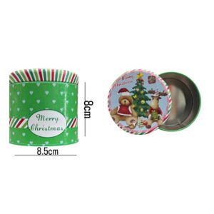 Christmas-Themed Metal Tin