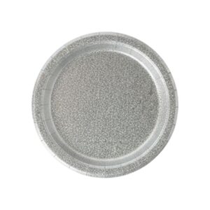 Holographic Silve paper plates 9” (10pcs)