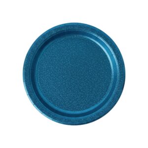 Holographic Bleu paper plates 9” (10pcs)