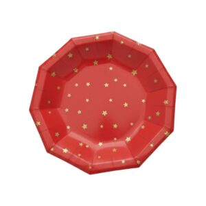 Star Gold paper plates 9” (8pcs)