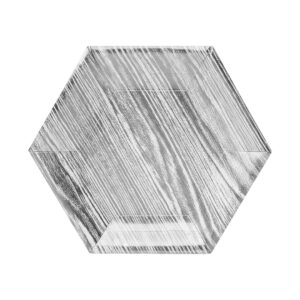 Silver Marble paper plates 9” (8pcs)