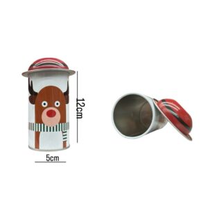 Christmas-Themed Metal Tin