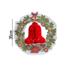 Honeycomb Bell Christmas Decoration