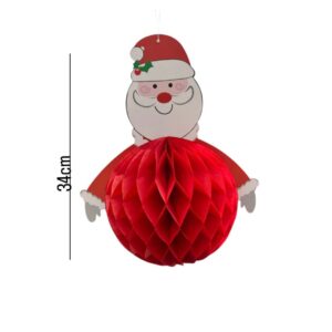 Honeycomb Bell Christmas Decoration