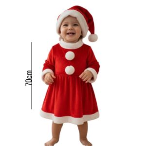Santa Girl Costume (4-6 Years)