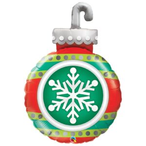 Snowflake Ornament Balloons Qualatex