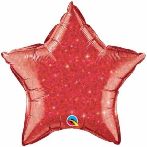 Star red Balloons Qualatex