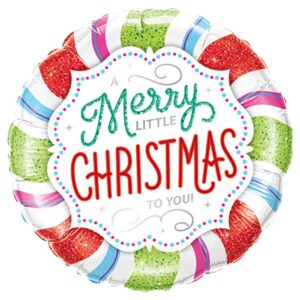 Merry Christmas Balloons Qualatex