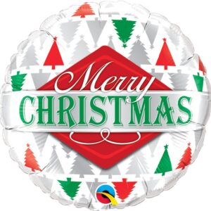 Merry Christmas Balloons Qualatex