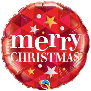 Merry Christmas Balloons Qualatex