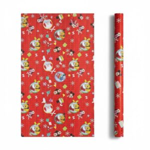Red Mickey Christmas Wrapping Paper Size: 100*70