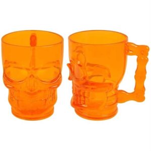 halloween skull mug