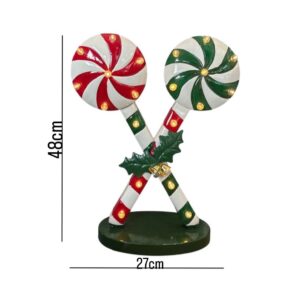 Metal Lolipop With Light