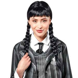 Black Wednesday Wig