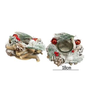 Christmas candle holder