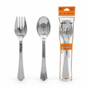 Plastic Serving Cultery Spoon& Fork