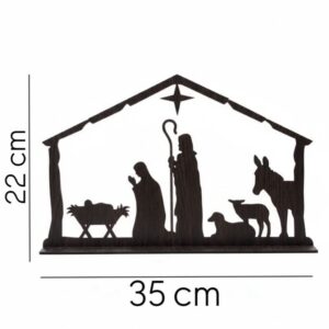 Wooden Crêche Design