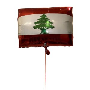 Lebanese Flag Balloon
