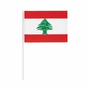 Lebanese Paper Flag