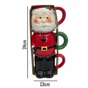 Christmas Santa shaped Mug
