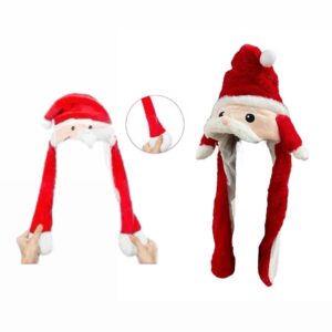 Christmas Hat With Moving Hands
