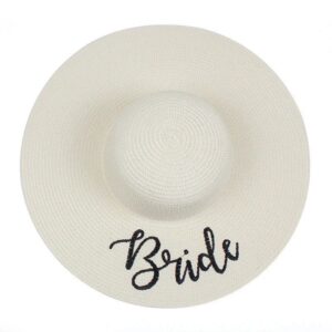 White Beach “Bride” Hat