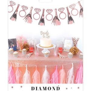 Rose Gold Diamond Banner