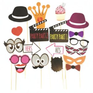 Set Of Photo Booth Props( Bachelor Party ) 20pcs