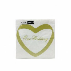 “Our Wedding “ napkin (20pcs)