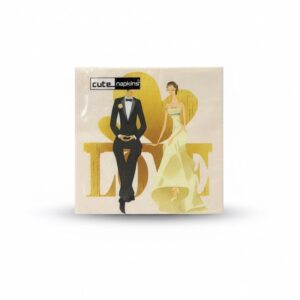 Cute Napkins Couple (20pcs)