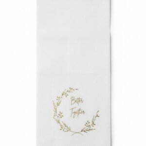 Better together “ gold napkins (20pcs)