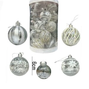 Christmas Balls Set Of 25 Pieces 6cm