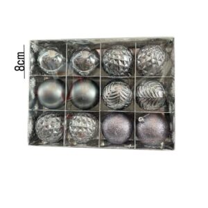 Christmas Balls Set Of 12 Pieces
