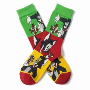 Tom and Jerry Socks