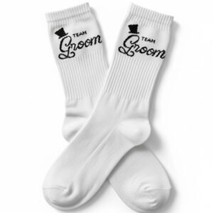 Special socks with quote