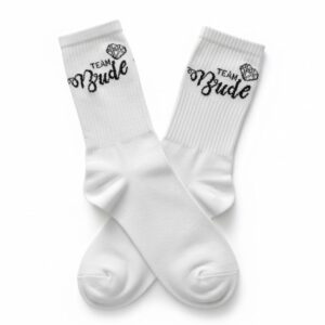 Special socks with quote
